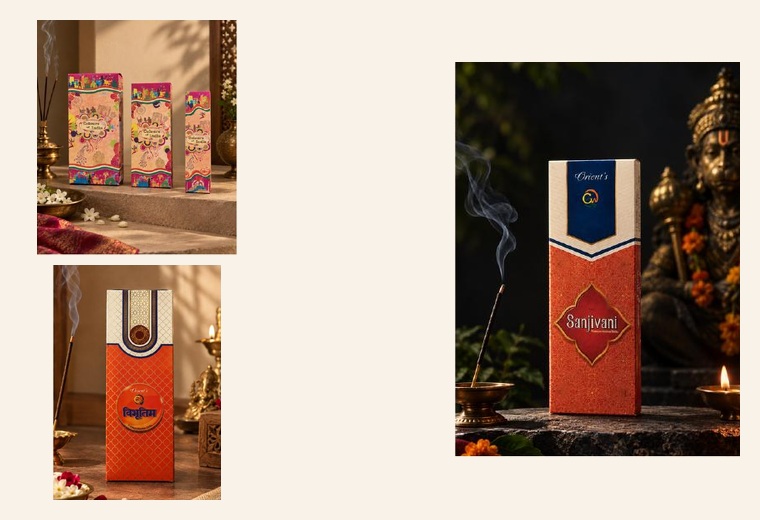 Vibhutim Colours of India and Sanjivani divine fragrance products